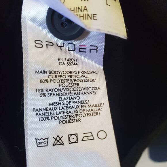 Spyder Mens Work Shirt Mammoth Mountain Ski Resort Size M - Picture 7 of 11